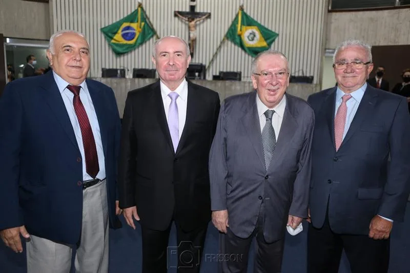 Aramicy Pinto, Amarílio Cavalcante, Valmir Pontes e Alcimor Rocha