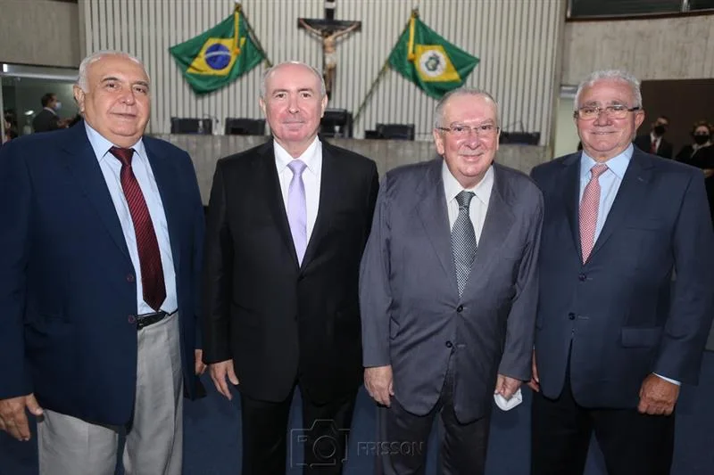Aramicy Pinto, Amarílio Cavalcante, Valmir Pontes e Alcimor Rocha