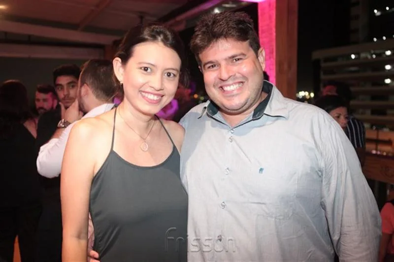 Carolina Shinaider e Eudes Ferreira