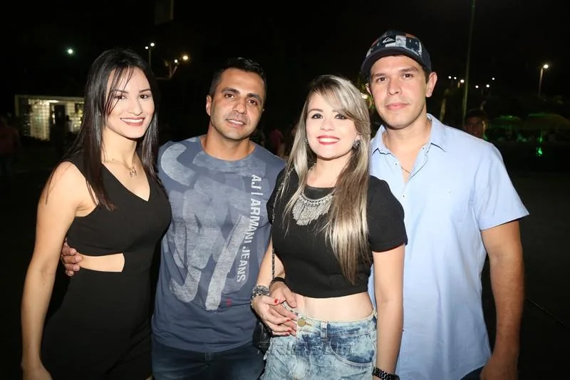 Alana Tavares, Israel Tavares, Mara Barreto e Arinaldo Inácio