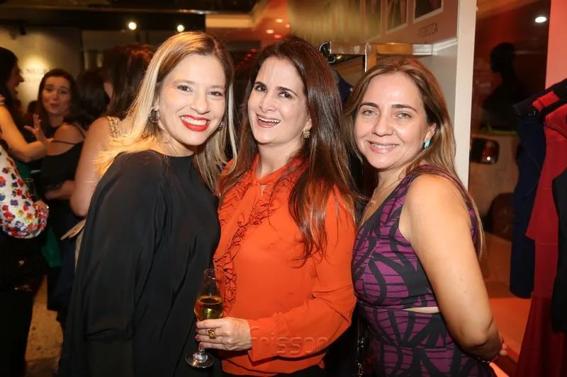 Ana Cláudia Aguiar, Adriana Bezerra e Luiza Reis