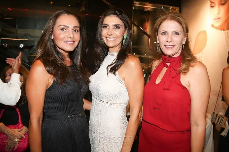 Eveline Lucena, Rebeca Albuquerque e Dayane Magalhães