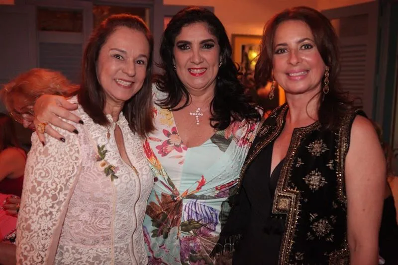 Cândida Figueiredo, Izabeli Leitão e Márcia Andrea