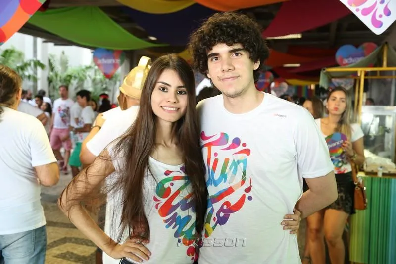 Aghata Ferrari e Evandro Alencar