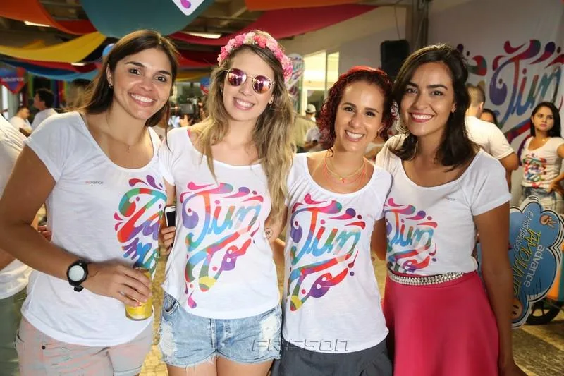 Daniele Araújo, Mariana Renno, Geórgia Freire e Larissa Luz