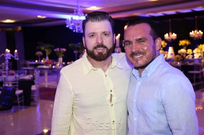César Martins e Wilfridy Mendonça