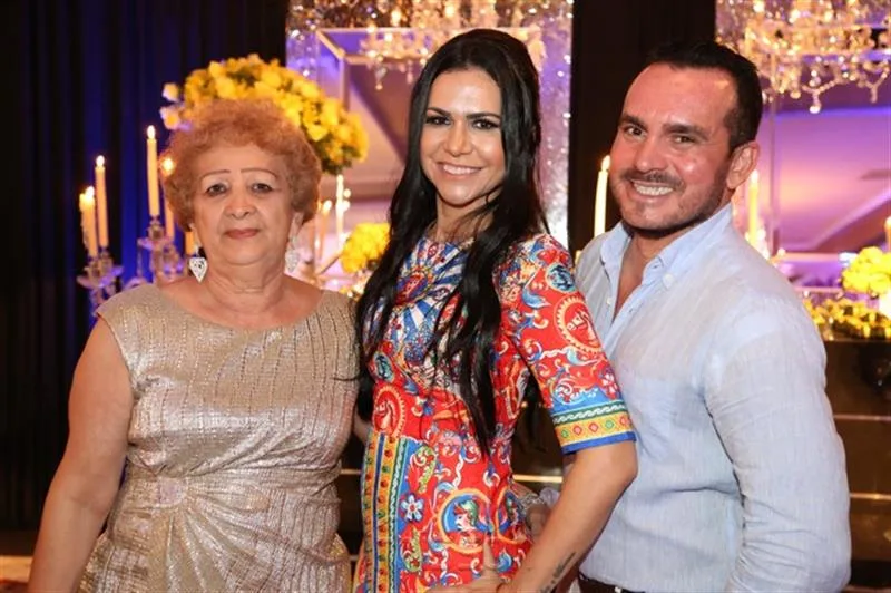 Conceição Mendonça, Karyna Pontes e Wilfridy Mendonça