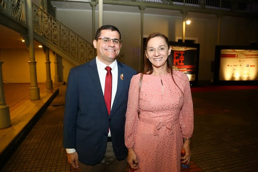 Daniel Alves e Nancy Tânia Lima