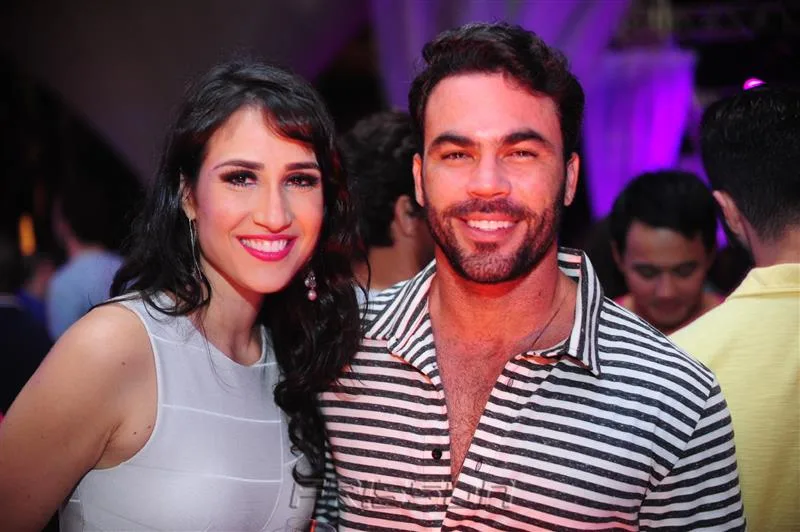 César Fiúza e Lia Quinderé
