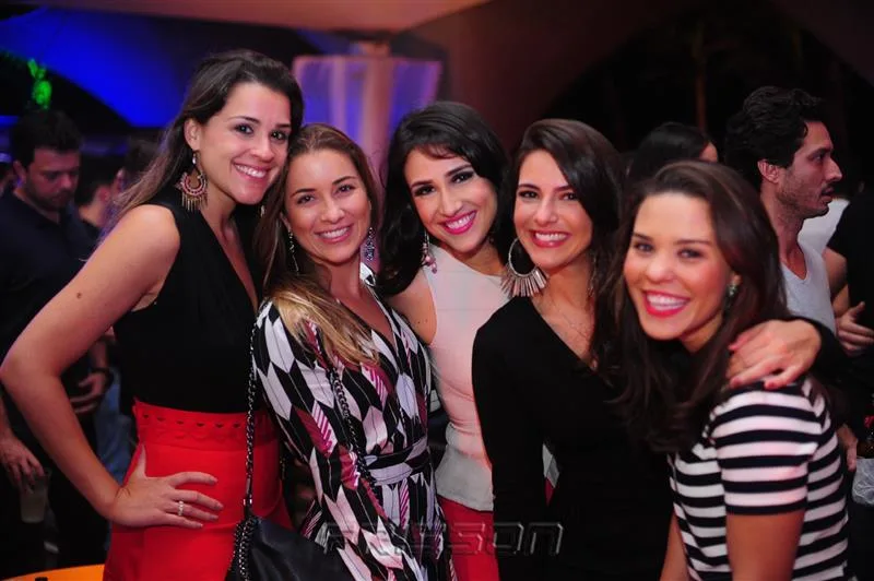 Lilian Fiúza, Marcela Bacelar, Lia Quinderé, Milena Holanda e Monique Proença