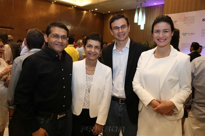 Alemberg Quindins, Rosiane Limaverde, Marco e Ana Carolina Gifoni