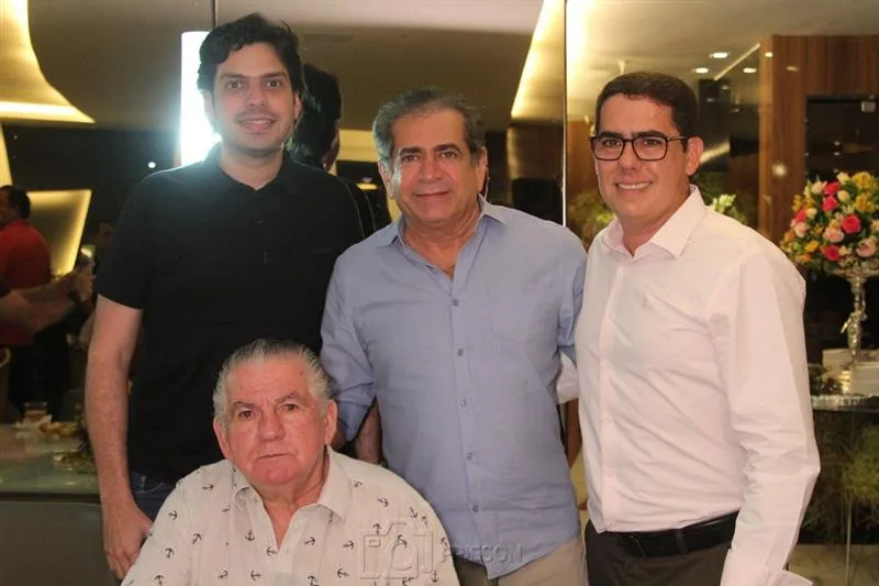 AJ Antônio José, Rogério Aguiar, Zezinho Albuquerque e Paulino Aguiar