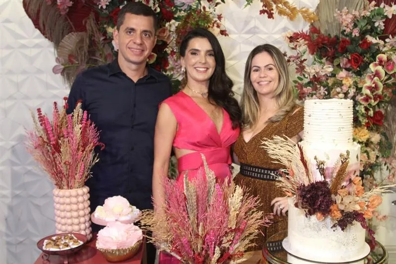 Alberto, Erika e Liana Aguiar