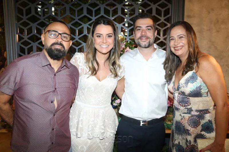 André Santos, Tatiana Cavalcante, Rodrigo Grangeiro e Ana Paula Luz