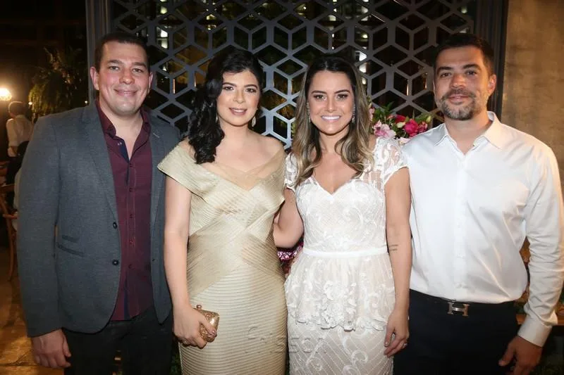 Daniel Santos, Roberta Grangeiro, Tatiana Cavalcante e Rodrigo Grangeiro