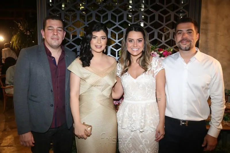 Daniel Santos, Roberta Grangeiro, Tatiana Cavalcante e Rodrigo Grangeiro
