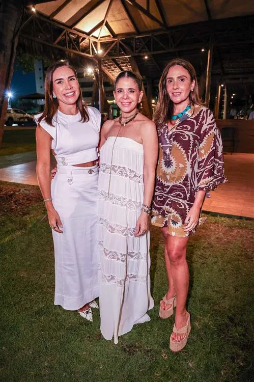 Ane Alcântara, Maria Lucia Negrão e Renata Oliveira