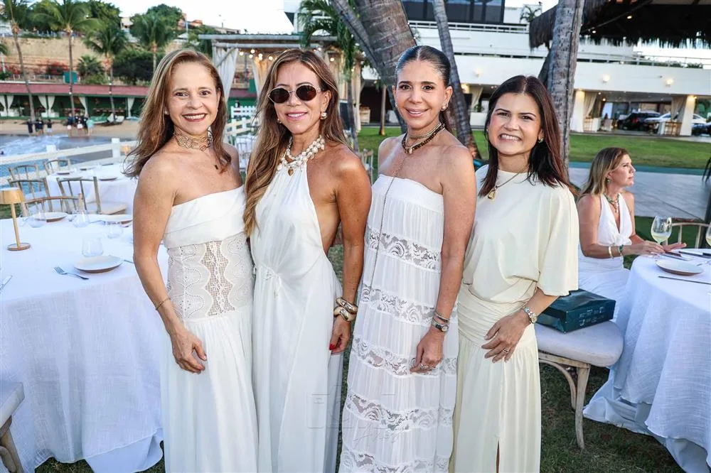 Claudiane Borges, Sakie Brookes, Maria Lucia Negrão e Ticiana Brígido