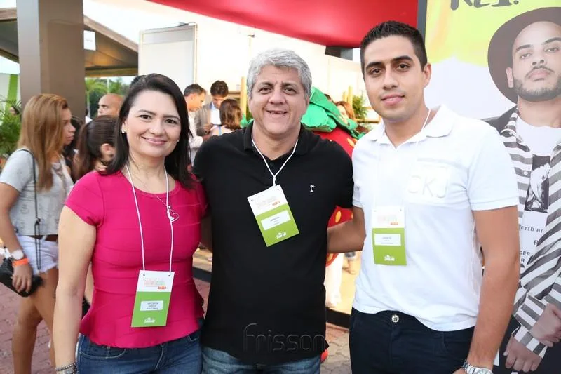 Ana Cristina Nascimento, Iramar Anjos e Marcos Olimpio