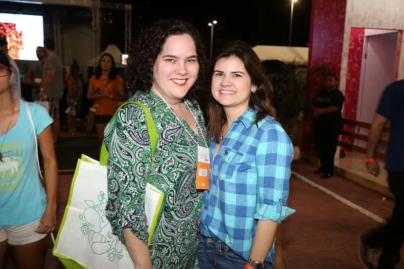 Camile Rola e Ticiana Brígido