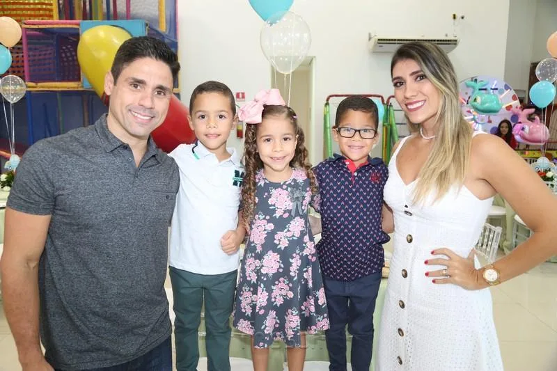 Álvaro, Miguel Cecília, Mateus e Raquel Mesquita