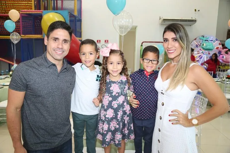 Álvaro, Miguel Cecília, Mateus e Raquel Mesquita
