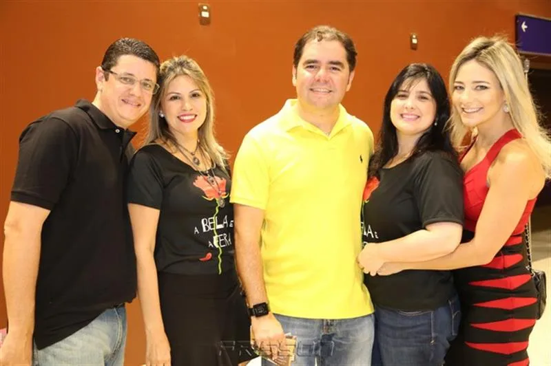 André e Nayara Santana, Rodrigo e Raquel Matos, Gaida Dias