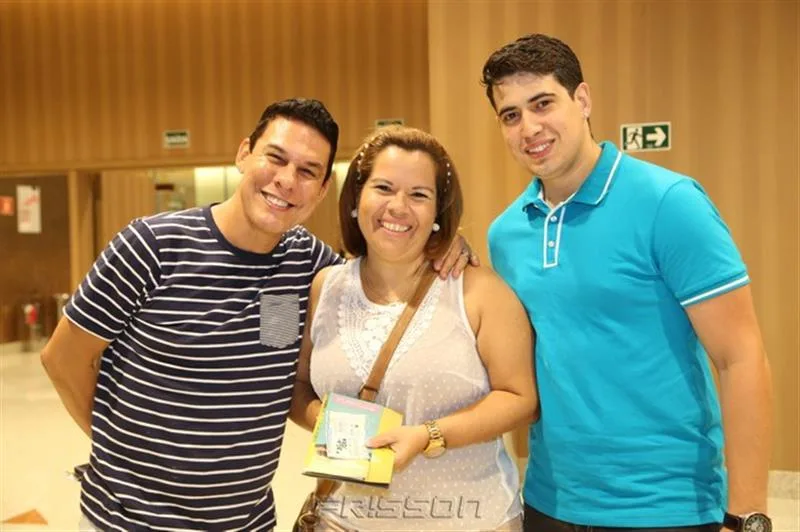 Ciro Santos, Manoela Studart e Bruno Gadelha
