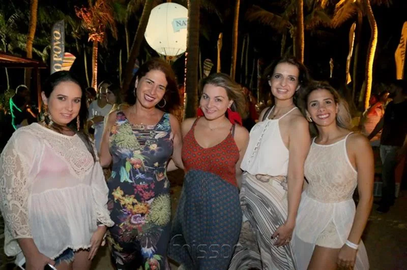 Flavia Oliveira, Denise Estanislau, Patricia Cherigatto, Ursula Fonseca e Larissa Cantagali