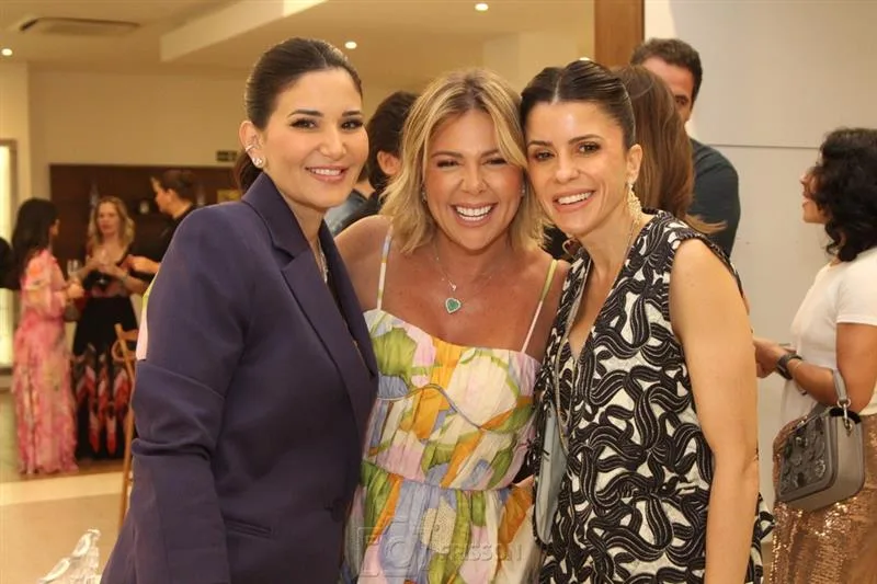 Aline Pinho, Patricia Dias e Tatiana Machado