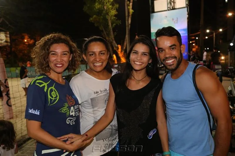 Glaucia, Glaucineide, Flavia e Deivid Lima