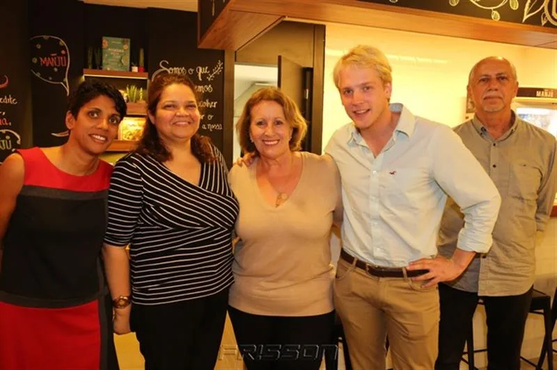 Raquel, Lidia, Anete, Martins e Marcos
