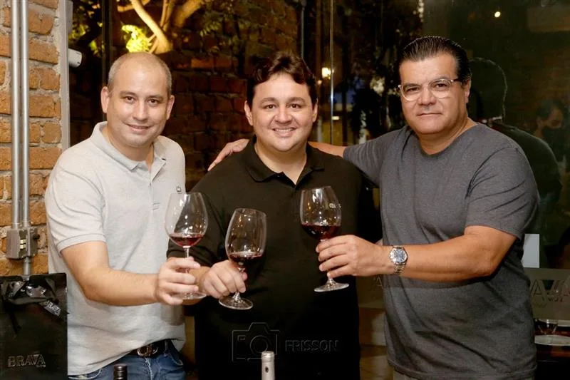 André Linheiro, Marcelio Pimentel e Odmar Feitosa