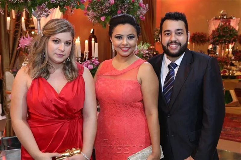 Allana Gadelha, Rayana Moura e Saulo Pontes
