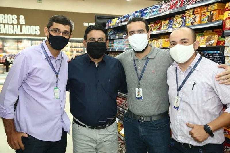 Cleilton Vieira, Felipe Sena, Pedro Paz e John Maia