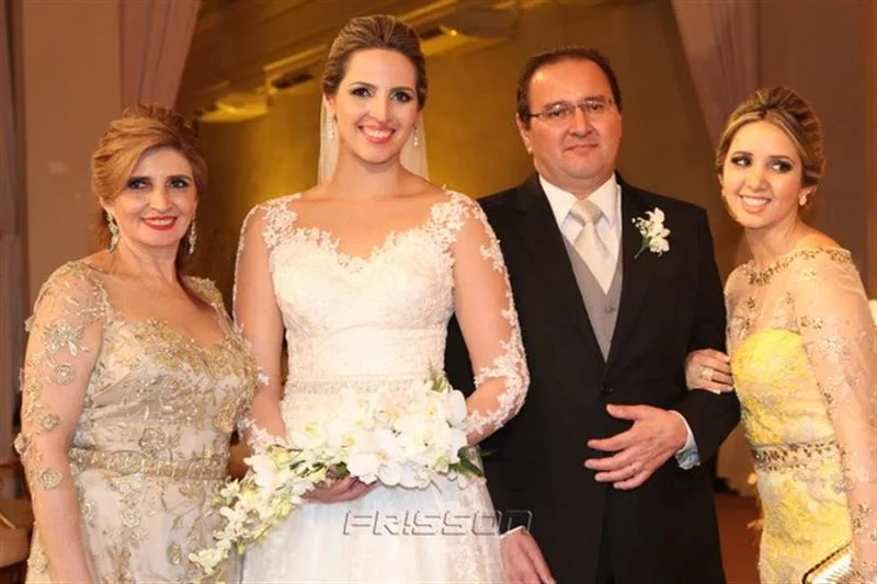 Ana Cláudia, Mariana Queiroz, Francisco Leite e Lívia Queiroz