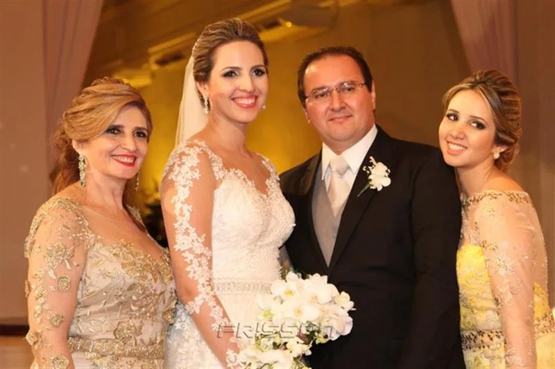 Ana Cláudia, Mariana Queiroz, Francisco Leite e Lívia Queiroz