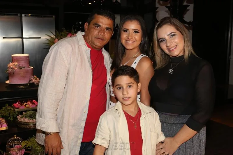 Adalberto Costa, Ana Clara, Daniel e Danielle Walraven