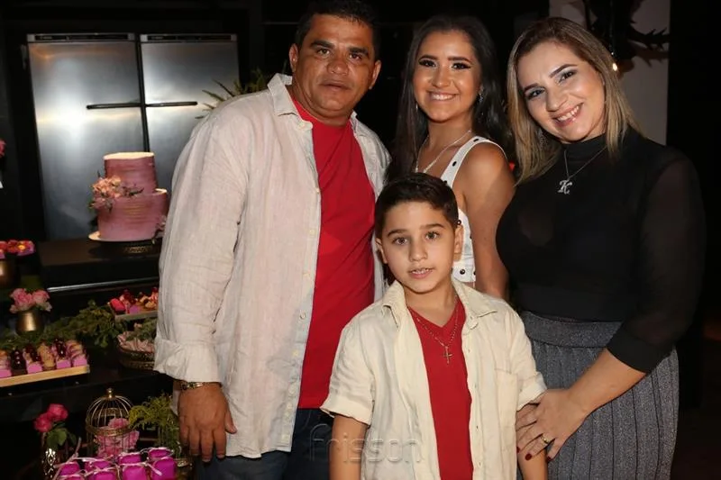 Adalberto Costa, Ana Clara, Daniel e Danielle Walraven