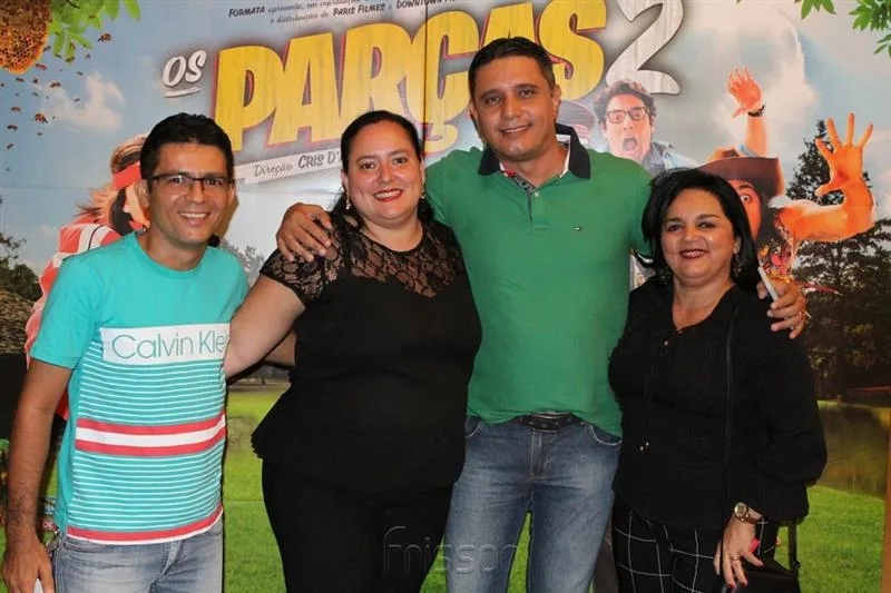 Carlos Eduardo Oliveira, Lilian Silva, Pedro Henrique e Rejiane Oliveira