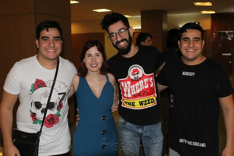 Davi Diniz, Camilla Uckers, Matheus Cidrão e Pedro Diniz