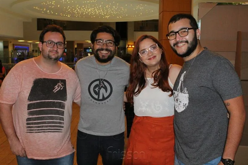 Edpo Galante, Rildon Oliver, Cinthya Nogueira e Victor Moraes