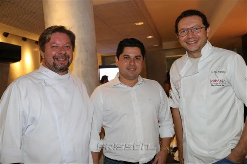 Charles Alexandrini, Pompeu Vasconcelos e Eduardo Sisi