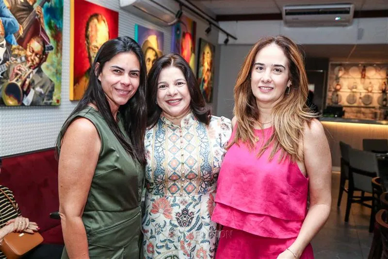 Carol do Ceará, Luciana Lobo e Gisele de Castro