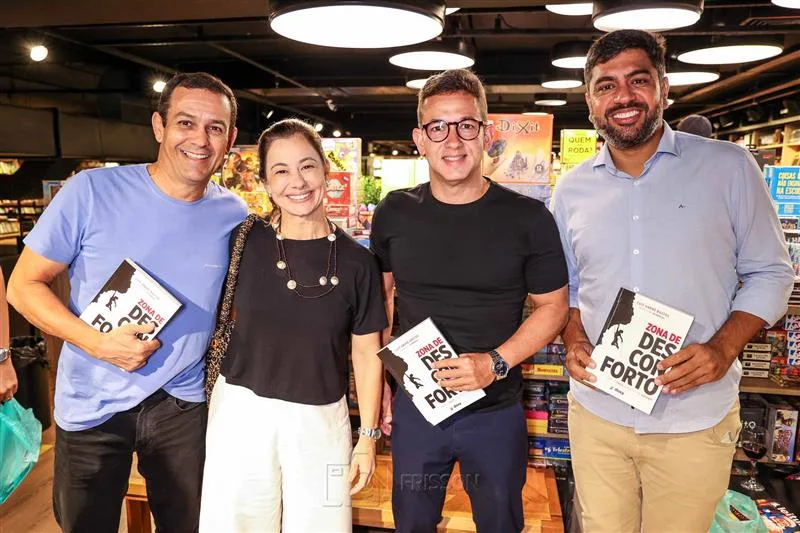 Alexandre Freire, Flavia Parente, Klaus Ximenes e Felipe Medeiros