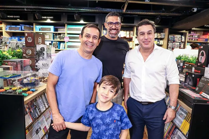 Alexandre Freire, Victor Parente, Michael Cotrim e Valderzei Wanderley