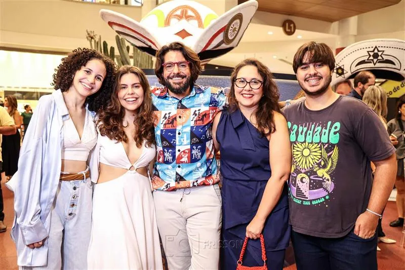 Aimê Carneiro, Ana Paula Araújo, Paulo Wanderley, Suzana Batista e Paulo Marconi