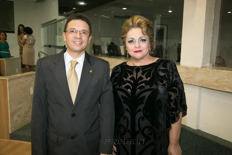 Antônio Carlos e Alessandra Aragão