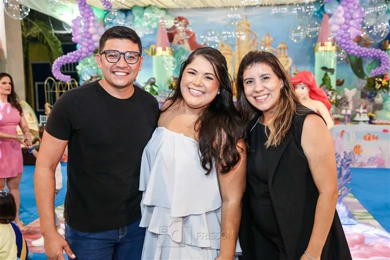 Bruno Nascimento, Janayna Santos e Nayra Cavalcante