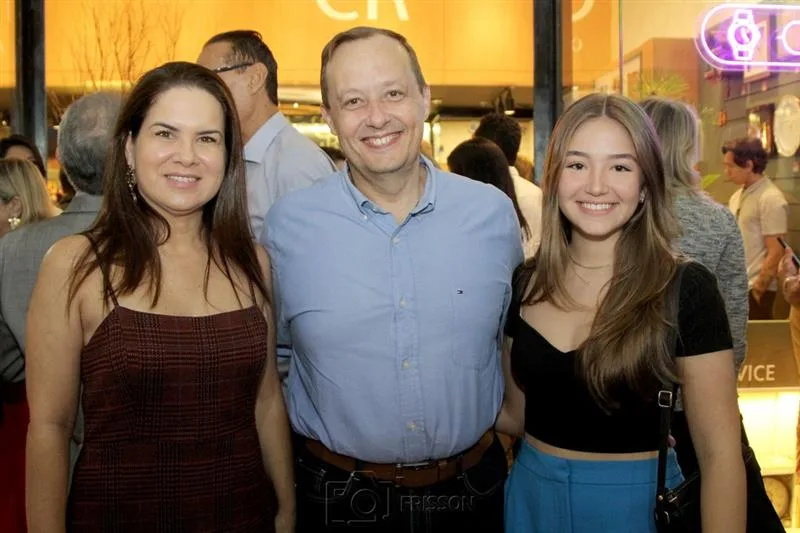 Andrea Arruda, Frederico Barreto e Laura Barreto